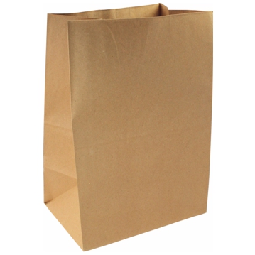 Saco Castanho de Fundo Quadrado 320x160x300mm 300 un