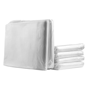Saco Plstico Dobrado para Lixo Transparente 900x1300mm - 160L - 10kg