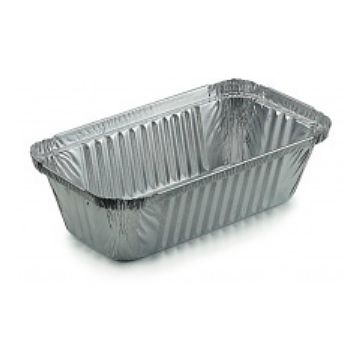 Forma de Aluminio Rectangular Bordo L 184x92x49mm 670cc - R13L 1200un