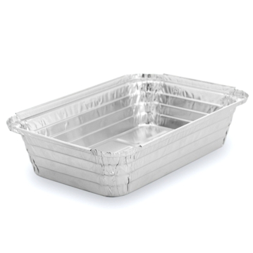 Forma de Aluminio Rectangular Bordo L 219x141x49mm 1250ml - EM16 800un