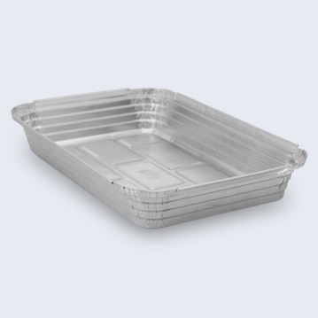 Forma de Aluminio Rectangular Bordo L 295x195x43mm 2200cc - EM19/F/G 500un