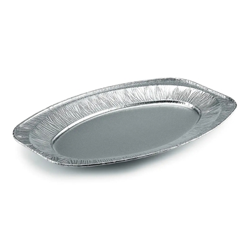 Travessa de Aluminio Oval Bordo G 401x261x25mm 1800cc - V430G 120 un
