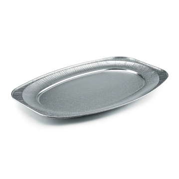 Travessa de Aluminio Oval Bordo G 515x340x22mm 2150cc - V550G 100 un