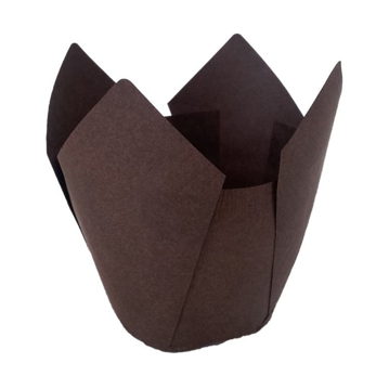 Cpsula Tulipa em Papel Castanho para Muffin 50x35/60mm 5000 un
