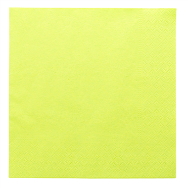 Guardanapo Tissue 390x390mm Verde Anis 16x100 un