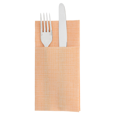 Guardanapo Airlaid 400x400mm Kangaroo Dry Cotton Tangerina 14x50 un
