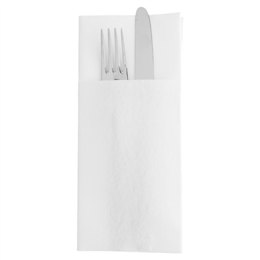 Guardanapo Airlaid 400x450mm Kangaroo Branco 24x30 un