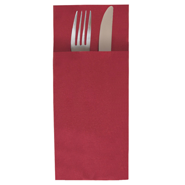 Guardanapo Airlaid 400x450mm Kangaroo Bordeaux 24x30 un