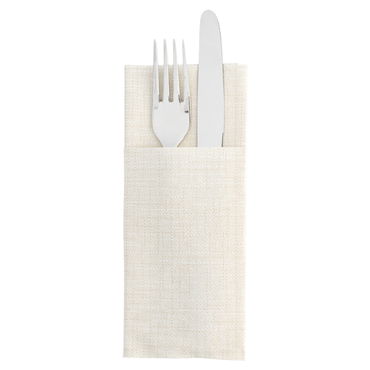 Guardanapo Airlaid 330x400mm Kangaroo Dry Cotton Marfim 14x50 un