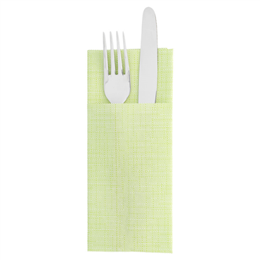 Guardanapo Airlaid 330x400mm Kangaroo Dry Cotton Kiwi 14x50 un