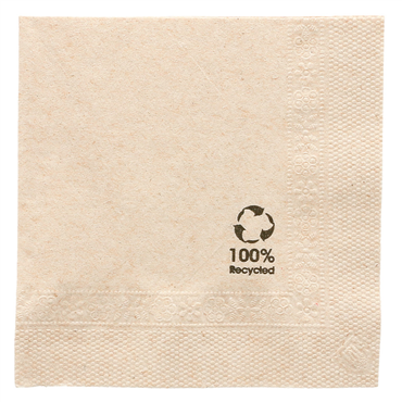 Servilletas Ecolabel Papel Tissue Ecolgico 200x200mm 2 Capas 48x100uds