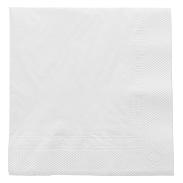 Servilleta de papel Tissue 250x250mm 2 capas 48x100 uds