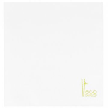 Servilleta de papel Fibra de bamb 400x400mm 12x50uds