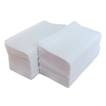 Servilleta de papel zigzag 140x140mm 8000 uds