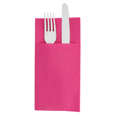 Guardanapo Airlaid 400x400mm Kangaroo Fucsia 14x50 un