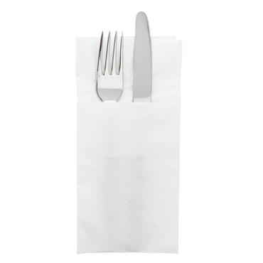Guardanapo Tissue 2 Folhas 400x400mm Kangaroo Branco 20x50 un