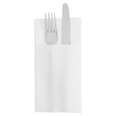 Guardanapo Airlaid 400x400mm Kangaroo Branco 14x50 un