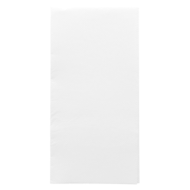 Guardanapo Double Point 400x400mm 1/8 Branco 24x50 un