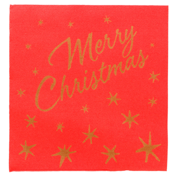 Guardanapo Double Point 400x400mm Merry Christmas 24x50 un