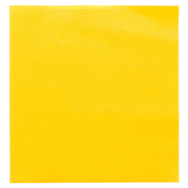 Guardanapo Airlaid 400x400mm Dobrado a 1/4 Amarelo 14x50 un