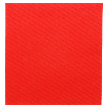 Guardanapo Airlaid 400x400mm Dobrado a 1/4 Vermelho 14x50 un