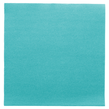 Guardanapo Double Point 390x390mm 1/4 Azul Turquesa 24x50 un