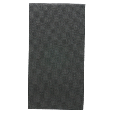 Guardanapo Double Point 400x400mm 1/8 Preto 24x50 un