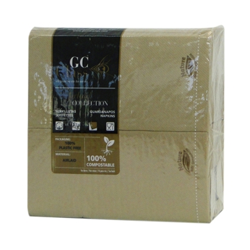 Servilleta Airlaid 330x400mm Kangur Natural 13x50 uds