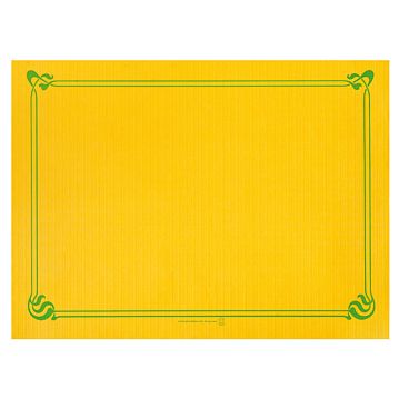 Toalhete Papel Flexo 310x430mm Amarelo 4x500 un