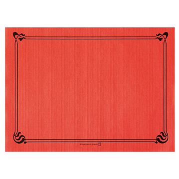 Toalhete Papel Flexo 310x430mm Vermelho 4x500 un