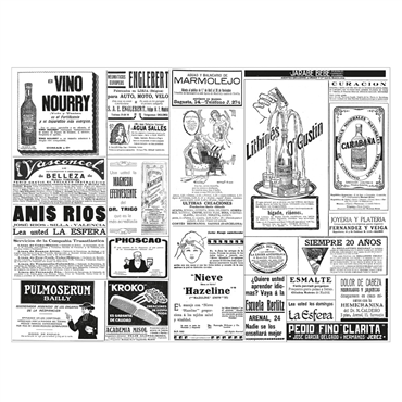 Toalhete de Papel 310x430mm com Impresso Jornal 2000 un