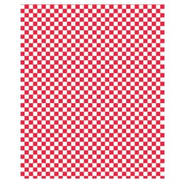 Papel Anti-Gordura 310x380mm Fitipaldi Vermelho 1000un