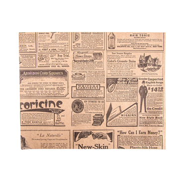 Papel Anti-Gordura 200x250mm Times Kraft 1000un