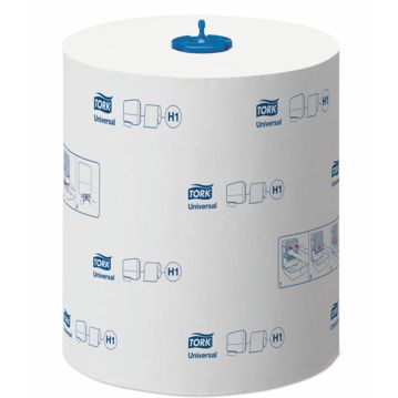 Toalhas de Mos de Papel em Rolo 21cm x 280m 1 folha Universal Branca Tork Matic 6 rolos