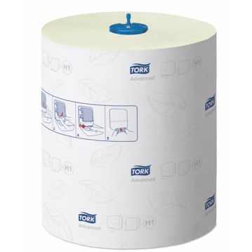 Toalhas de Mos de Papel em Rolo 21cm x 150m 2 folhas Advanced Verde Tork Matic 6 rolos