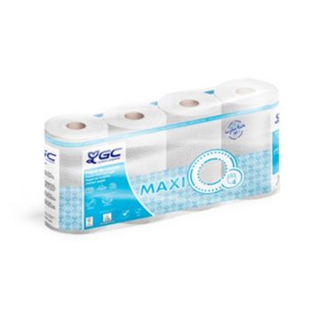 Rolo papel Cozinha Branco 90 Servios Gofrado 2 Folhas 21,6m 6x4 un
