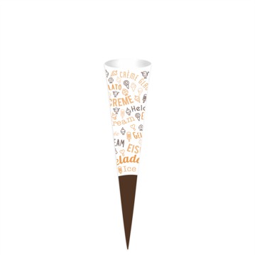 Cone de Papel 1437,5 Standard para Cone de Gelado 1000un