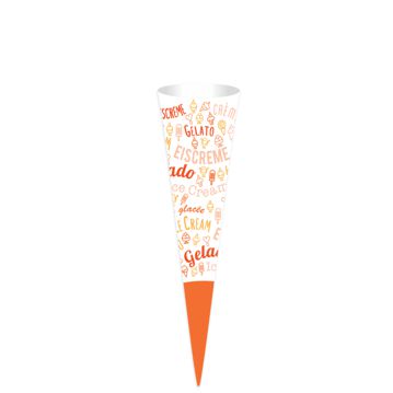Cone de Papel 1542 Standard para Cone de Gelado 1000un
