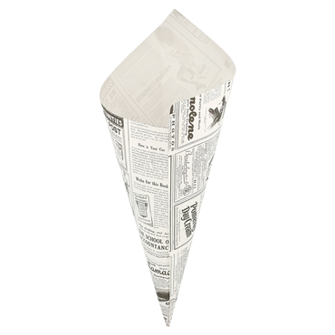 Cone de Papel Anti-Gordura Times 400g 4x250 un