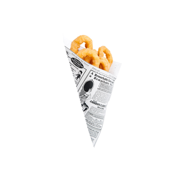 Cone de Papel Anti-Gordura Times 40g Pfas Free 8x250 un