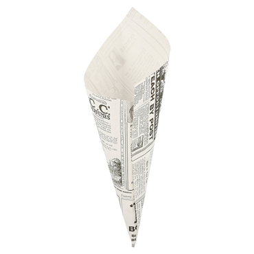 Cone de Papel Anti-Gordura Times 100g 8x250 un