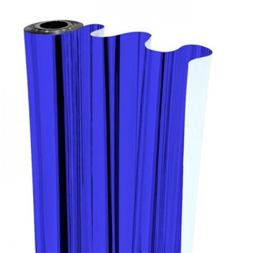 Filme PP metalizado Azul 0,70x50m para embrulho