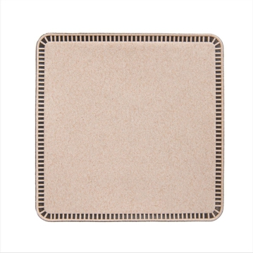 Base para Copos em 9 camadas de papel Tissue 90x90mm Castanho 12x250 un