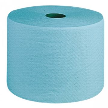 Rolo Industrial de Papel Azul Add System 400m 2 folhas Goma Camps 2 un