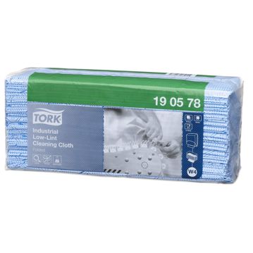 Pano de Limpeza Industrial Azul Tork 400mm 80un