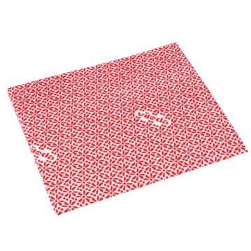Panos Wipro Antibac 420x370 mm Vermelho 20 un