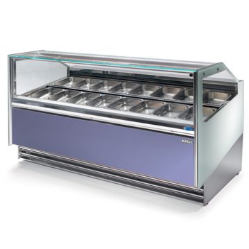 Vitrine para Gelado ItalProget Magic 12 Apainelada