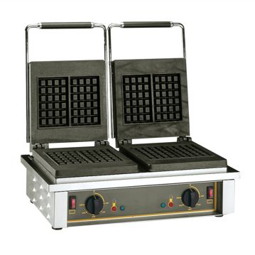 Mquina de Waffles Dupla 4x6 Liege 90 Roller Grill