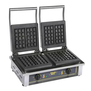 Mquina de Waffles Dupla 3x5 Bruxelles 90 Roller Grill