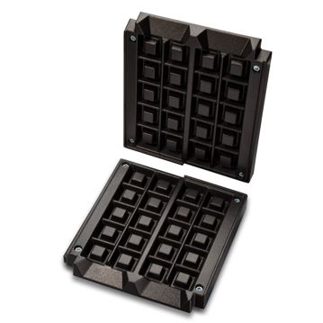 Placa Waffo Bites para mquina de Waffles Vertical Helios Baking System Neumarker